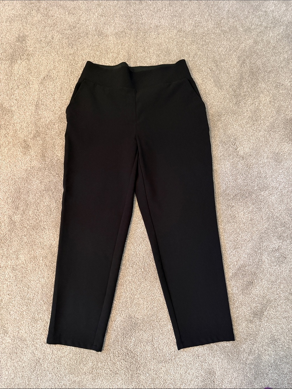 Nine West Black Cropped Ankle Pants